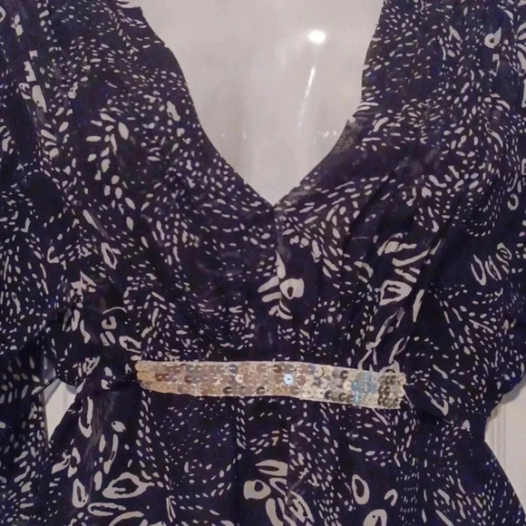 💙🏍MINI dress with ties in the back - Picture 9 of 12